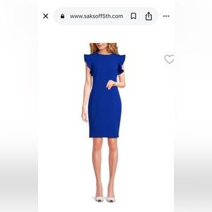 Chaps Elegant Blue Women's Dress